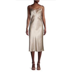 LAST CHANCE Bebe satin slip dress